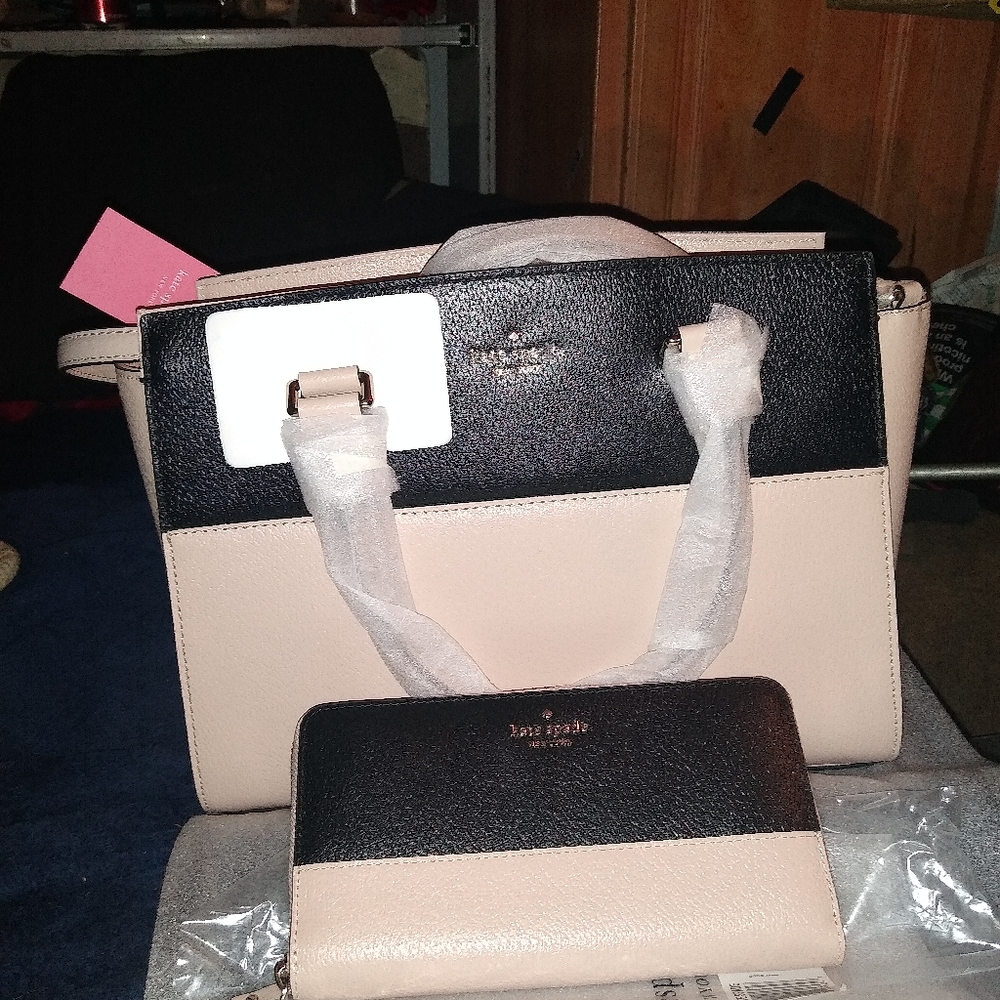 Kate Spade purse and matching wallet